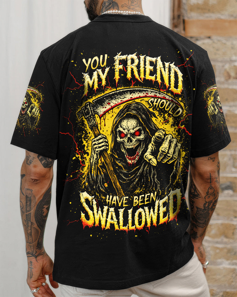 YOU MY FRIEND SHOULD HAVE BEEN SWALLOWED ALL OVER PRINT - TLNT2603263