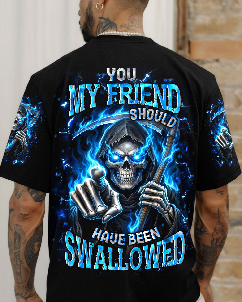 YOU MY FRIEND SHOULD HAVE BEEN SWALLOWED ALL OVER PRINT - YHHN0601261