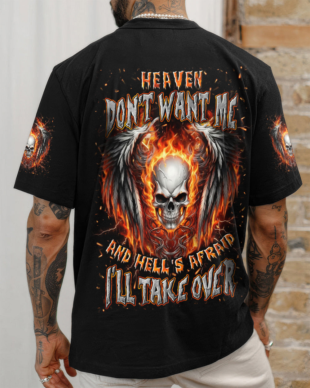 HEAVEN DON'T WANT ME ALL OVER PRINT - TYLN1803261