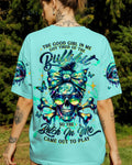 THE GOOD GIRL IN ME MESSY BUN SKULL  ALL OVER PRINT -  TLTW0303263
