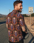 DARK GOTHIC SKULL DEMON COLLAR SHIRT  - TLTW0306264