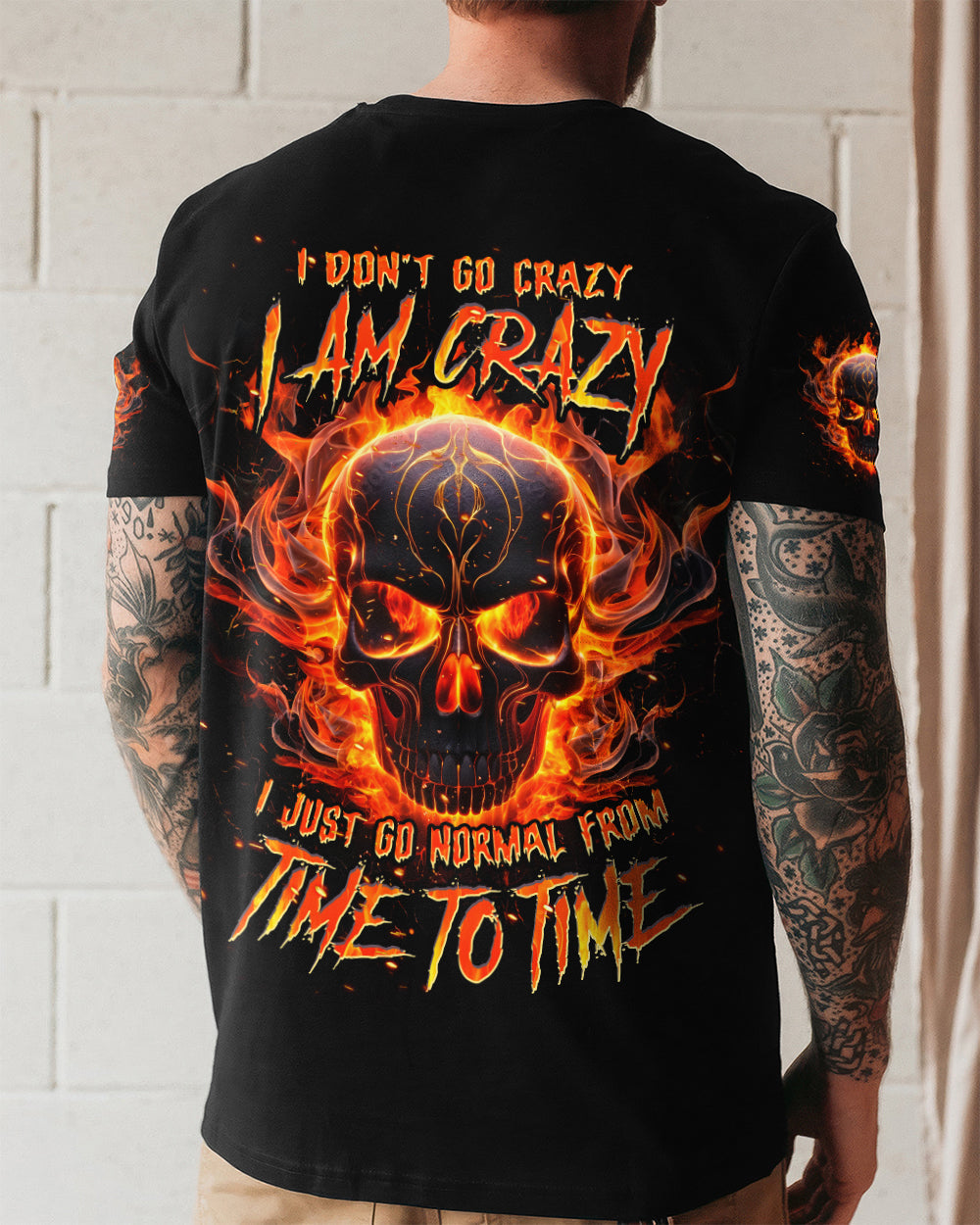 I AM CRAZY ALL OVER PRINT - TYPQ2005262