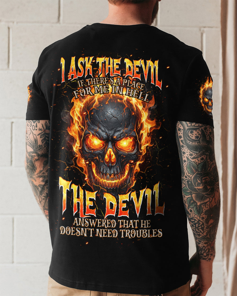I ASKED THE DEVIL ALL OVER PRINT - TYPQ2503261