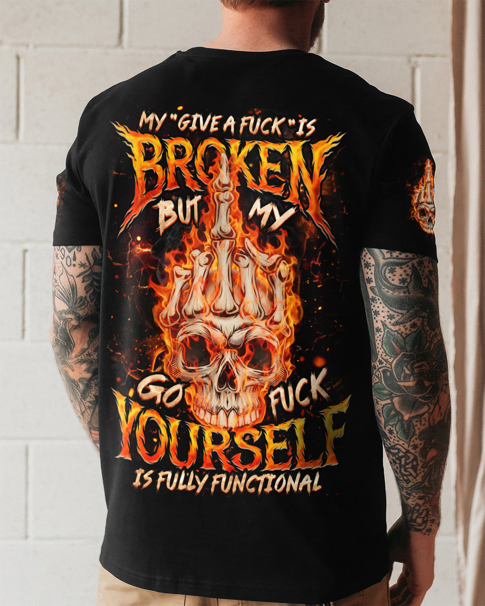 MY GIVE A F IS BROKEN ALL OVER PRINT - TYQY1002262