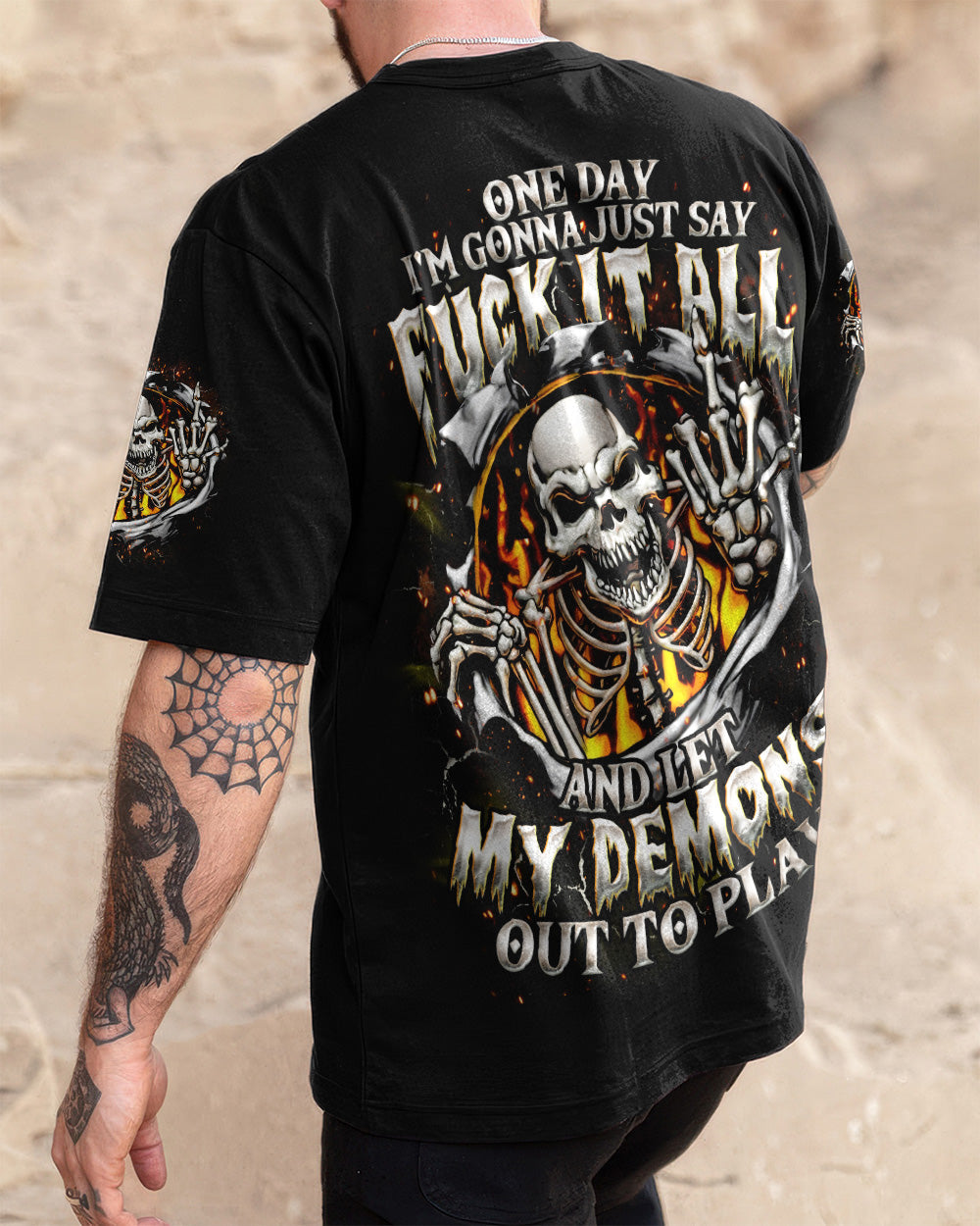 ONE DAY I'M GONNA JUST SAY ALL OVER PRINT - TYQY2303261