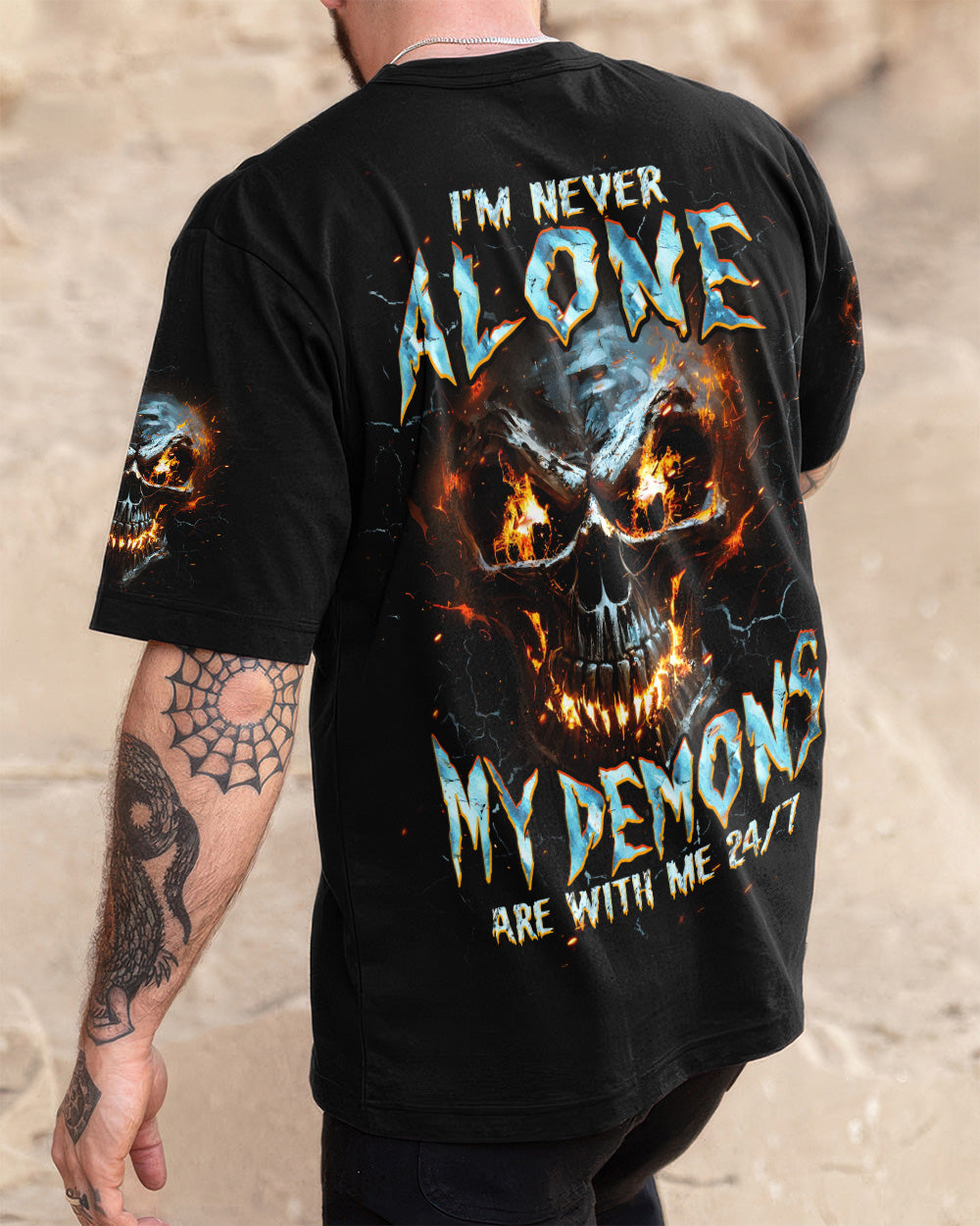 I'M NEVER ALONE MY DEMONS ALL OVER PRINT - TYPQ2104263