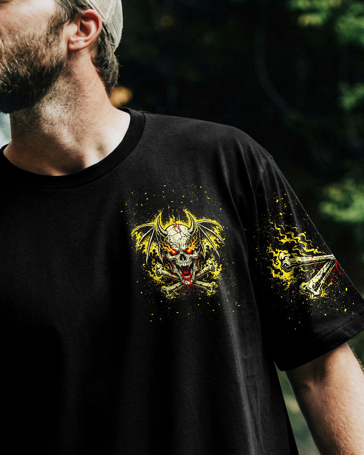 I'M NEVER ALONE MY DEMONS ARE WITH ME 24/7 ALL OVER PRINT - TLNT2503261