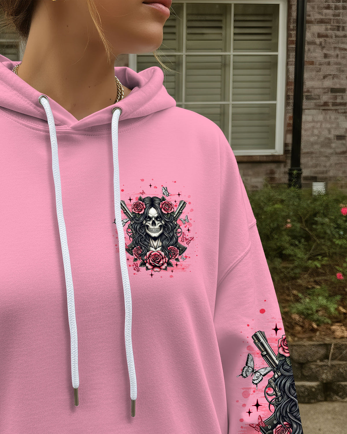 YOU COULDN'T HANDLE ME SKULL LADY  ALL OVER PRINT  - TLNT1201261