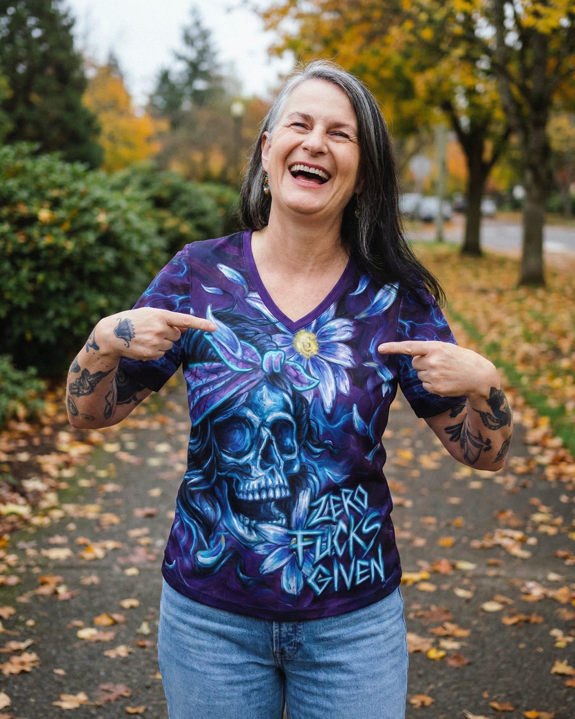 ZERO FUCKS GIVEN ALL OVER PRINT - RI1203261