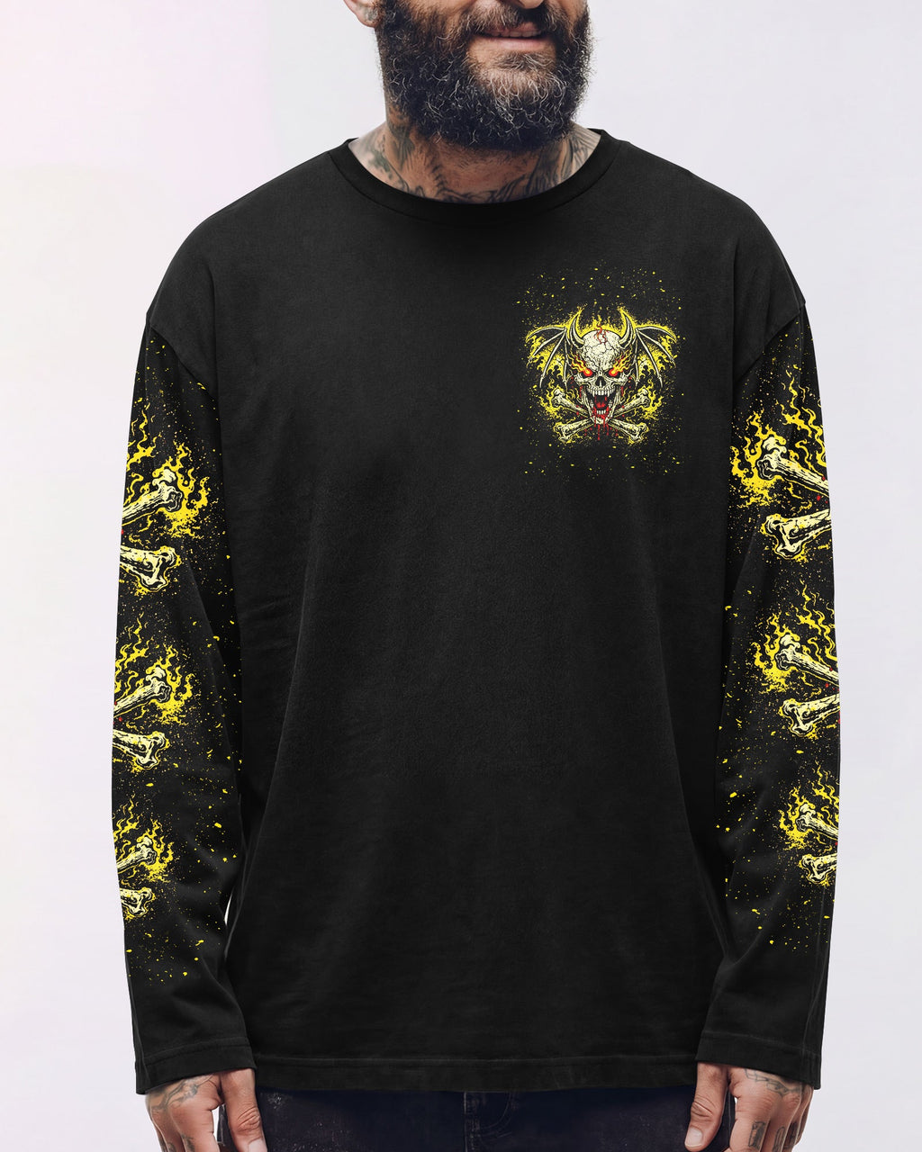 I'M NEVER ALONE MY DEMONS ARE WITH ME 24/7 ALL OVER PRINT - TLNT2503261