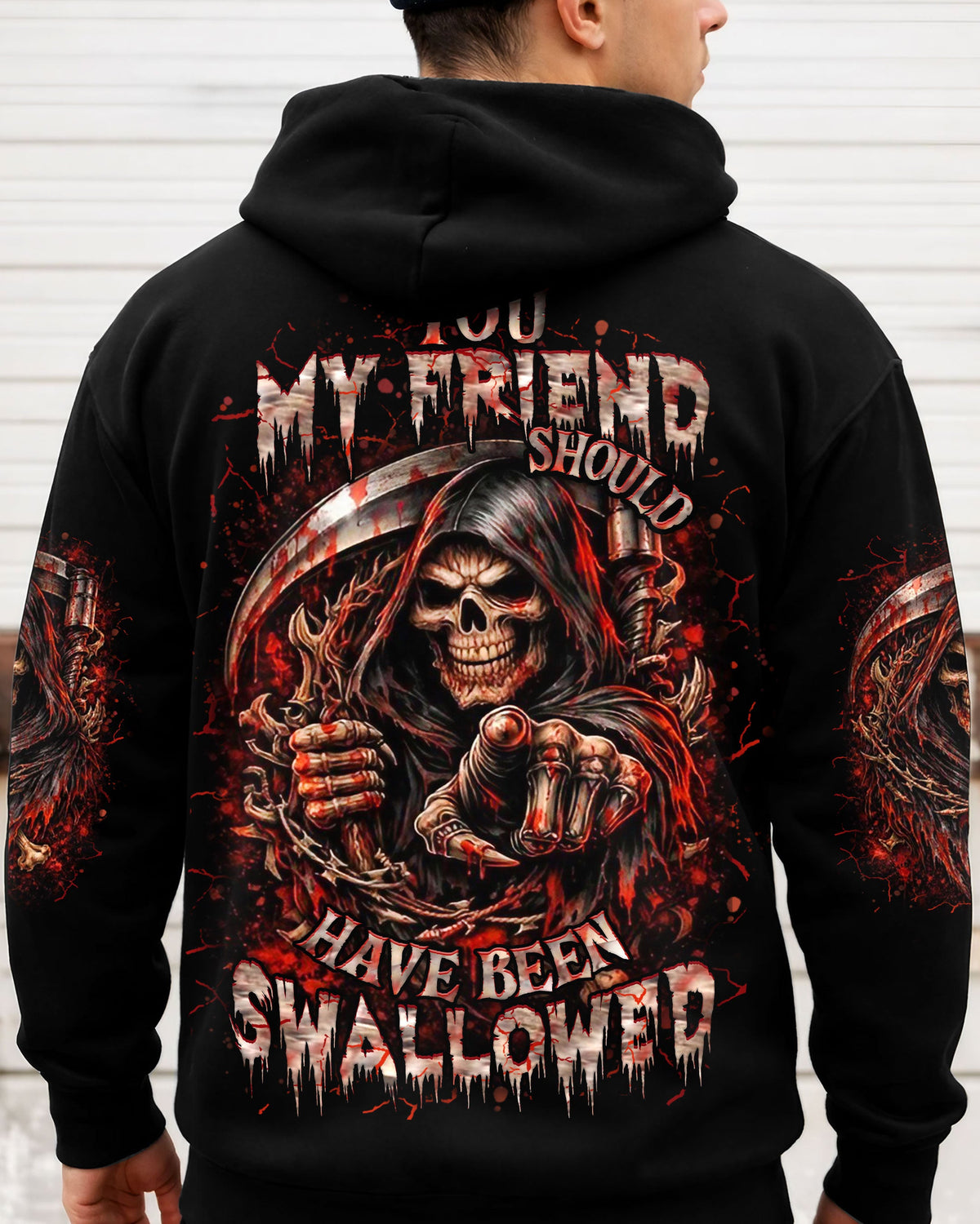 YOU MY FRIEND SHOULD HAVE BEEN SWALLOWED ALL OVER PRINT  - TLHN0203261