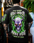 YOUR DEMONS HIDE UNDER YOUR BED SKULL ALL OVER PRINT - TLNT2005264