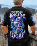 STUCK BETWEEN IDK IDC AND IDGAF SKULL ALL OVER PRINT - TLNT2105262