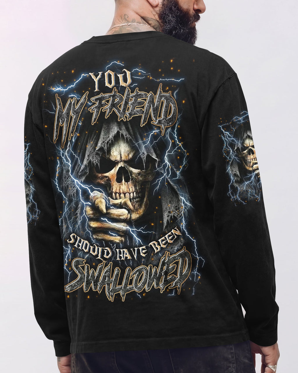 YOU MY FRIEND SHOULD HAVE BEEN SWALLOWED ALL OVER PRINT - TYLN0403263