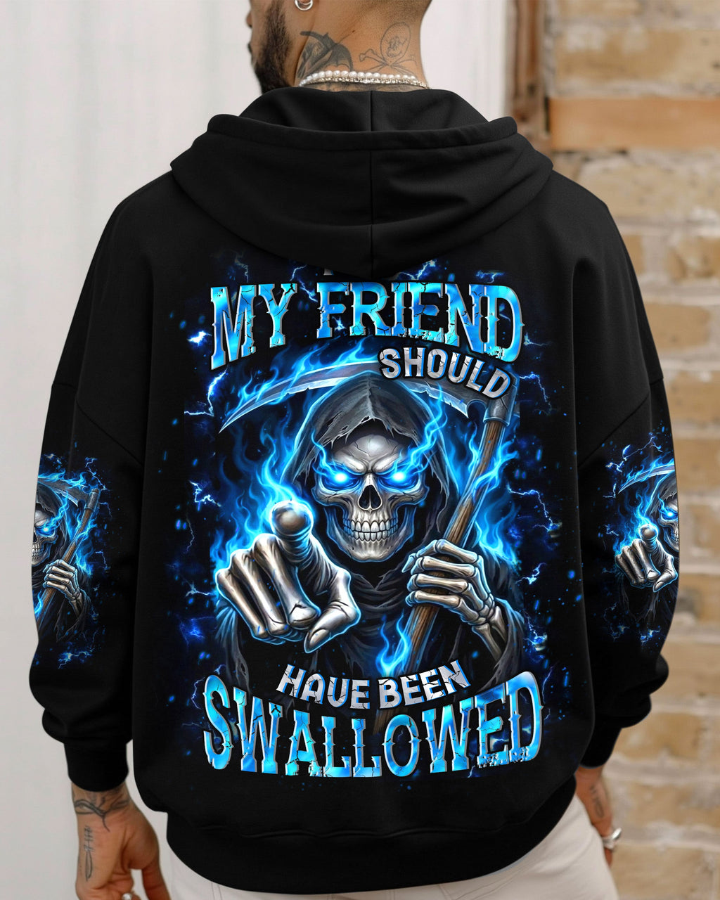 YOU MY FRIEND SHOULD HAVE BEEN SWALLOWED ALL OVER PRINT - YHHN0601261