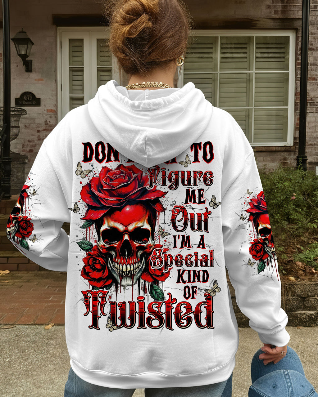 DON'T TRY TO FIGURE ME OUT REAPER SKULL ALL OVER PRINT - TLNT0502263