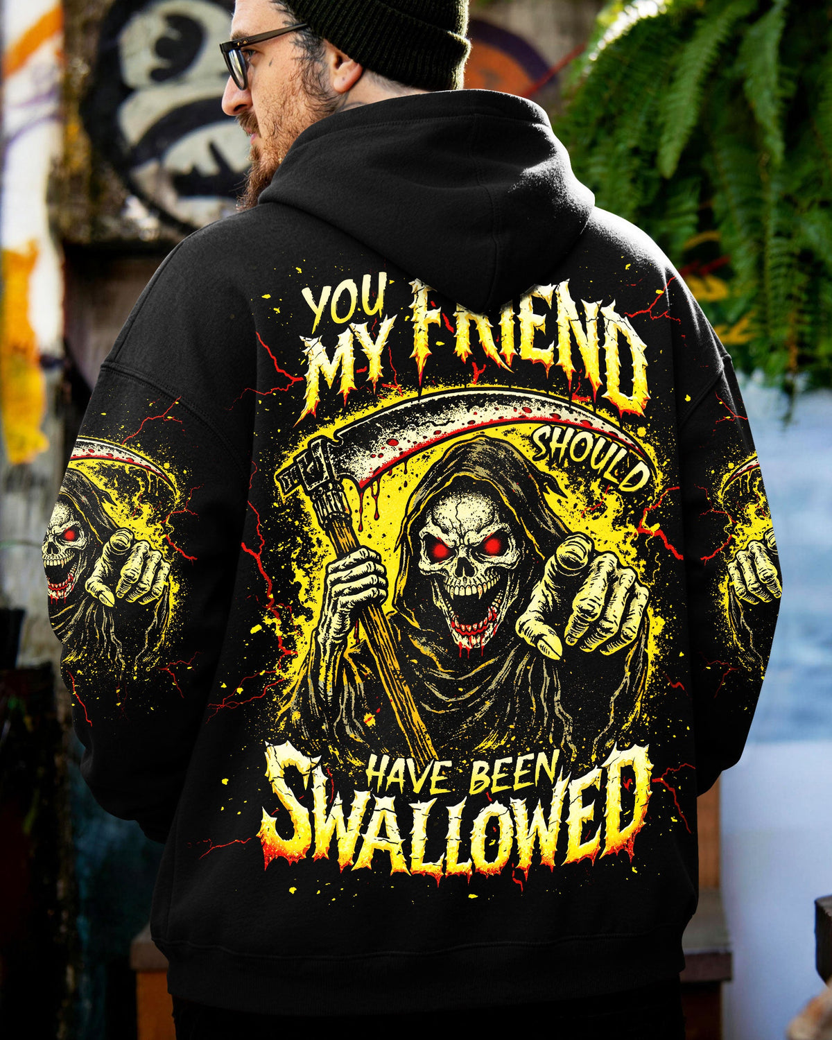 YOU MY FRIEND SHOULD HAVE BEEN SWALLOWED ALL OVER PRINT - TLNT2603263