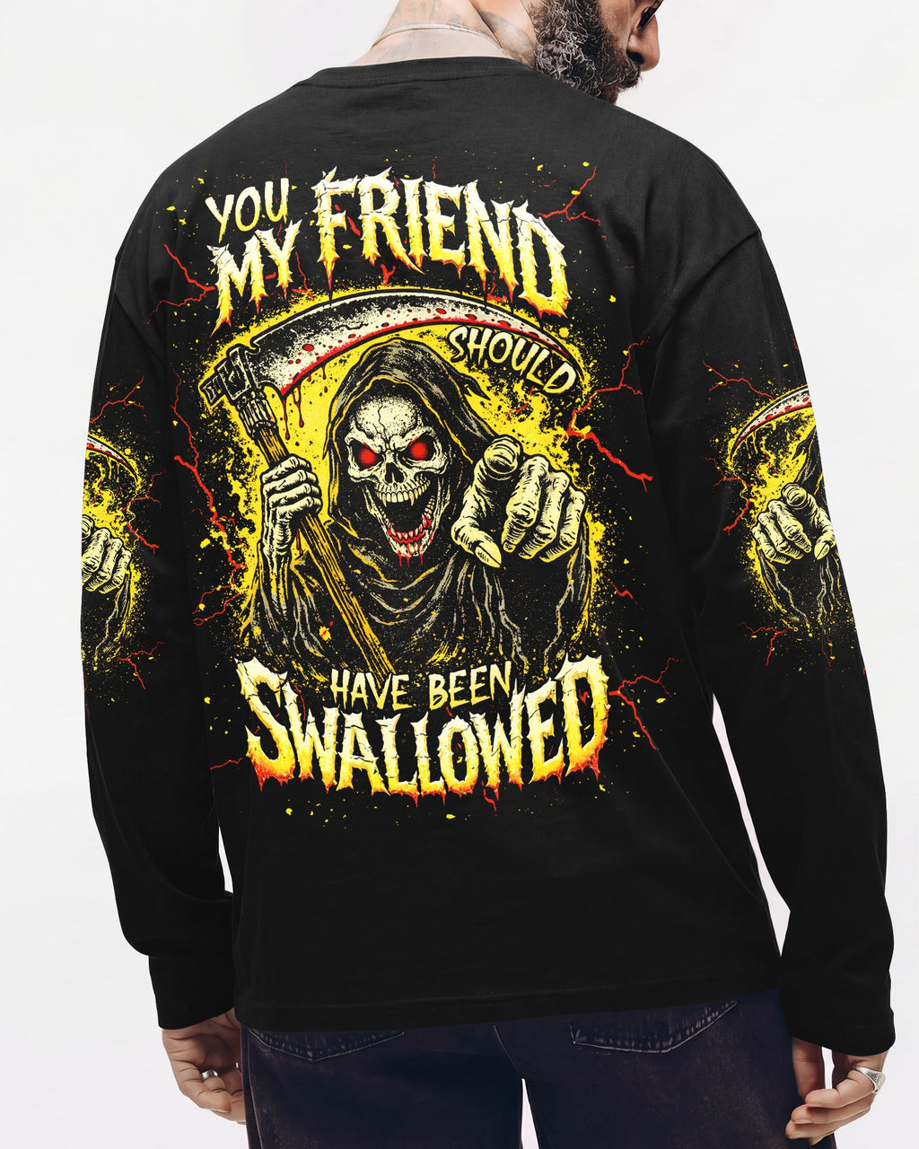 YOU MY FRIEND SHOULD HAVE BEEN SWALLOWED ALL OVER PRINT - TLNT2603263