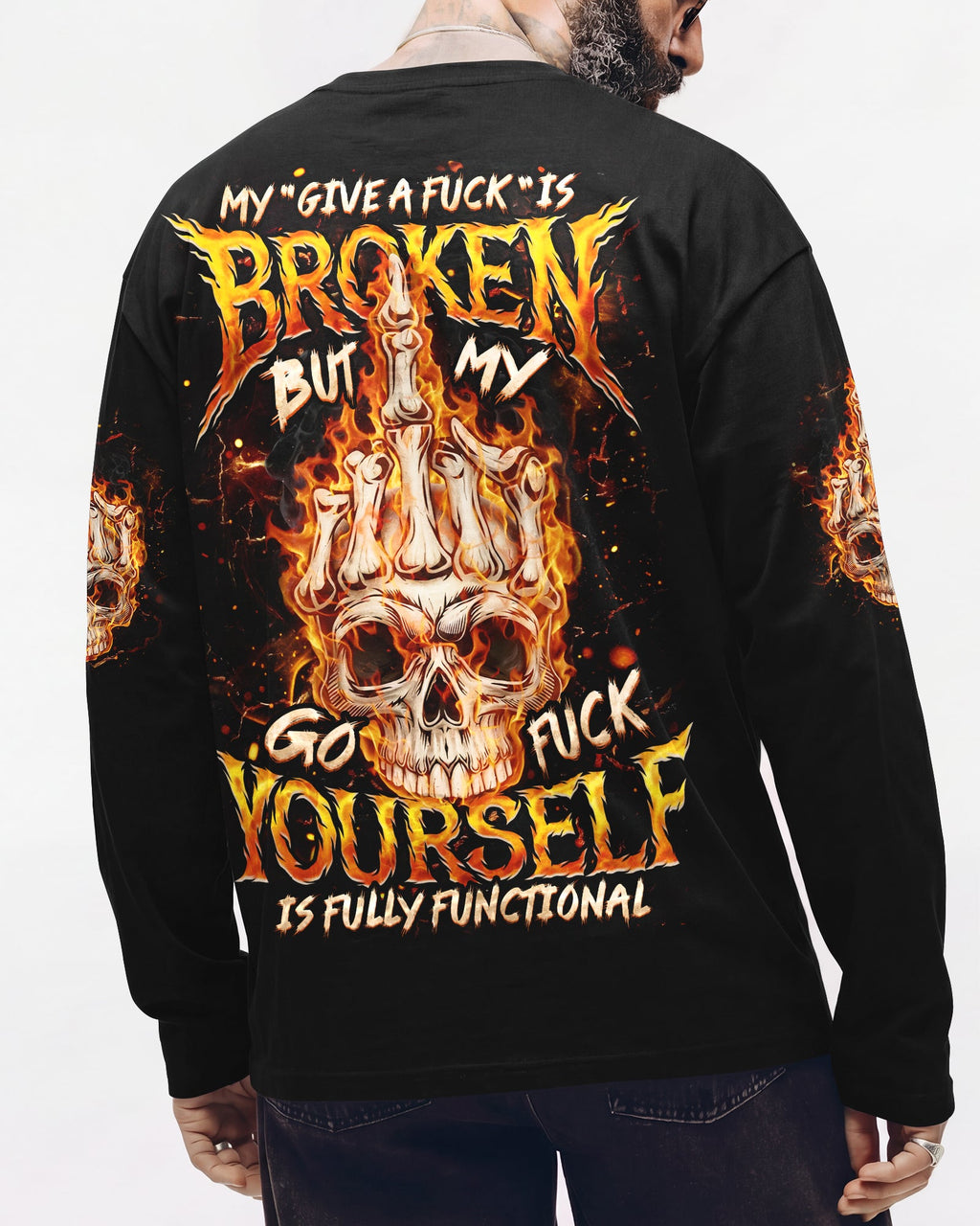 MY GIVE A F IS BROKEN ALL OVER PRINT - TYQY1002262
