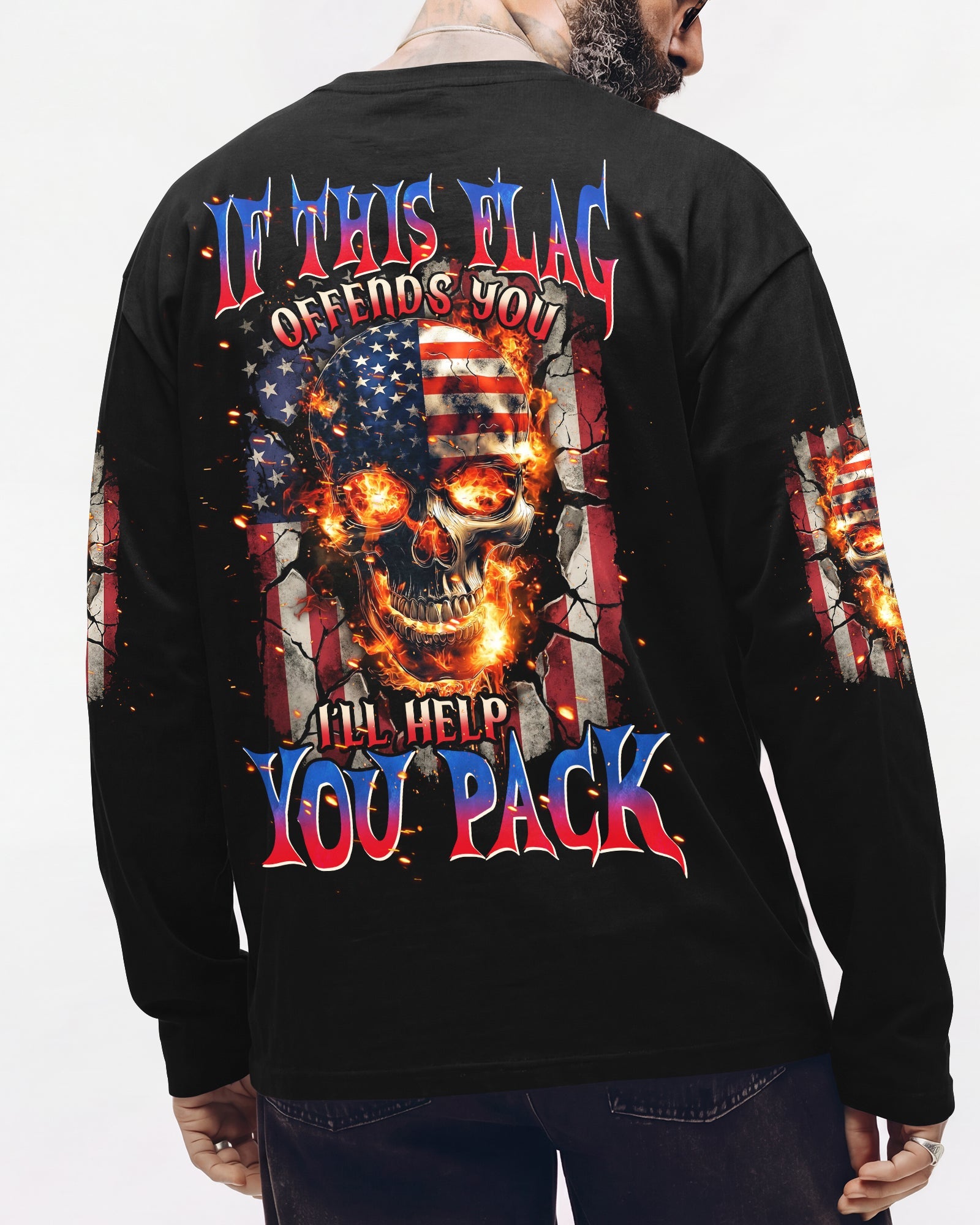 I'LL HELP YOU BACK ALL OVER PRINT - TYPQ1203262