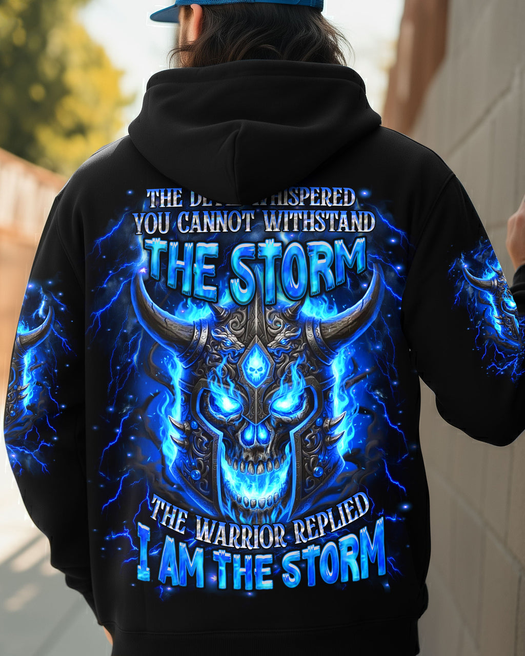 I AM THE STORM SKULL WARRIOR ALL OVER PRINT - YHHN1501261