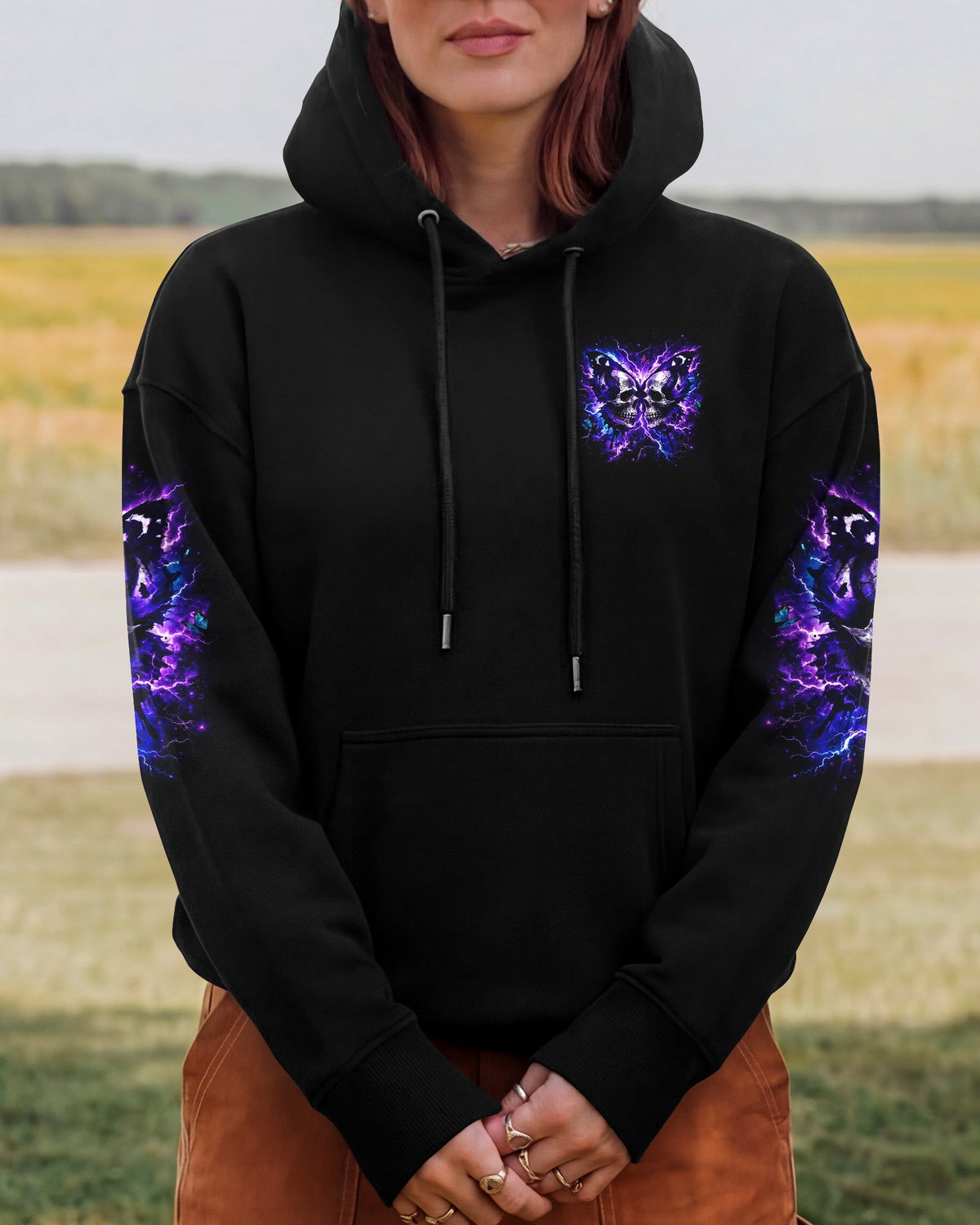 DON'T TRY TO FIGURE ME OUT SKULL ALL OVER PRINT - YHLT2302261