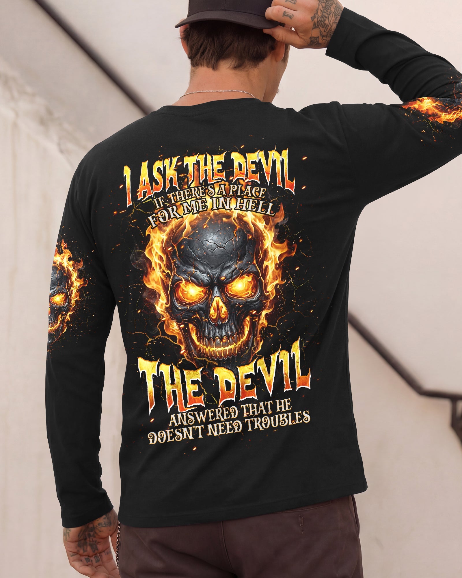 I ASKED THE DEVIL ALL OVER PRINT - TYPQ2503261