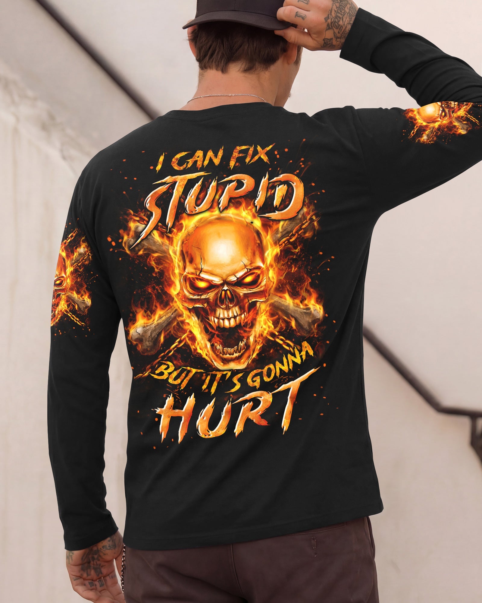 I CAN FIX STUPID BUT IT'S GONNA HURT ALL OVER PRINT - TYLN2506262