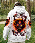 YOUR DEMONS HIDE UNDER YOUR BED DEVIL SKULL ALL OVER PRINT - TLTW0501262