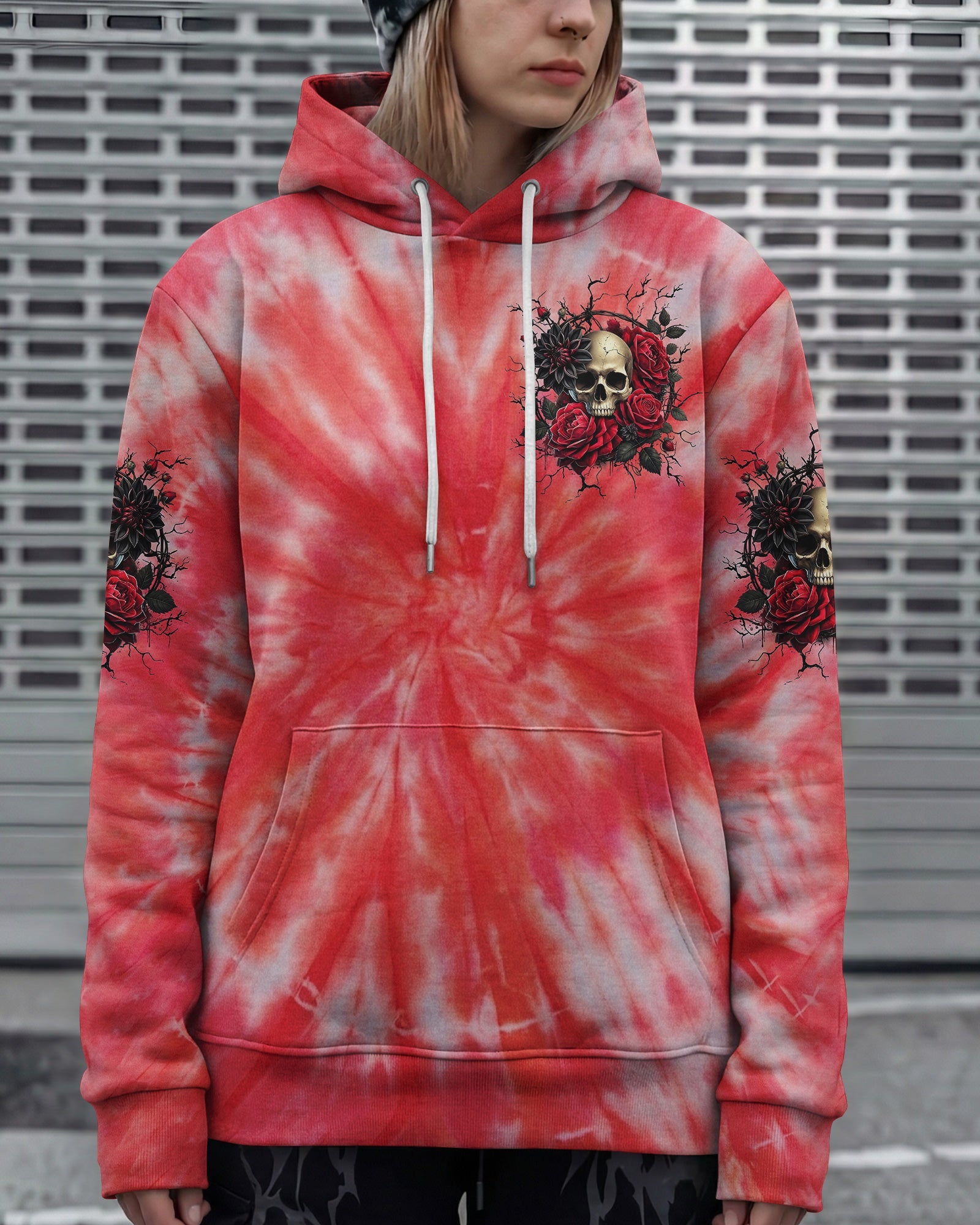 YOU COULDN'T HANDLE ME SKULL ROSES ALL OVER PRINT - TYLN0304262