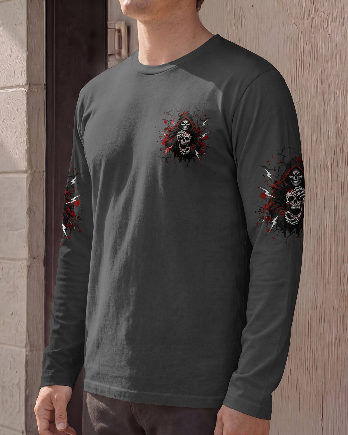 YES I'M A NICE PERSON SKULL REAPER ALL OVER PRINT - TLHG2703262