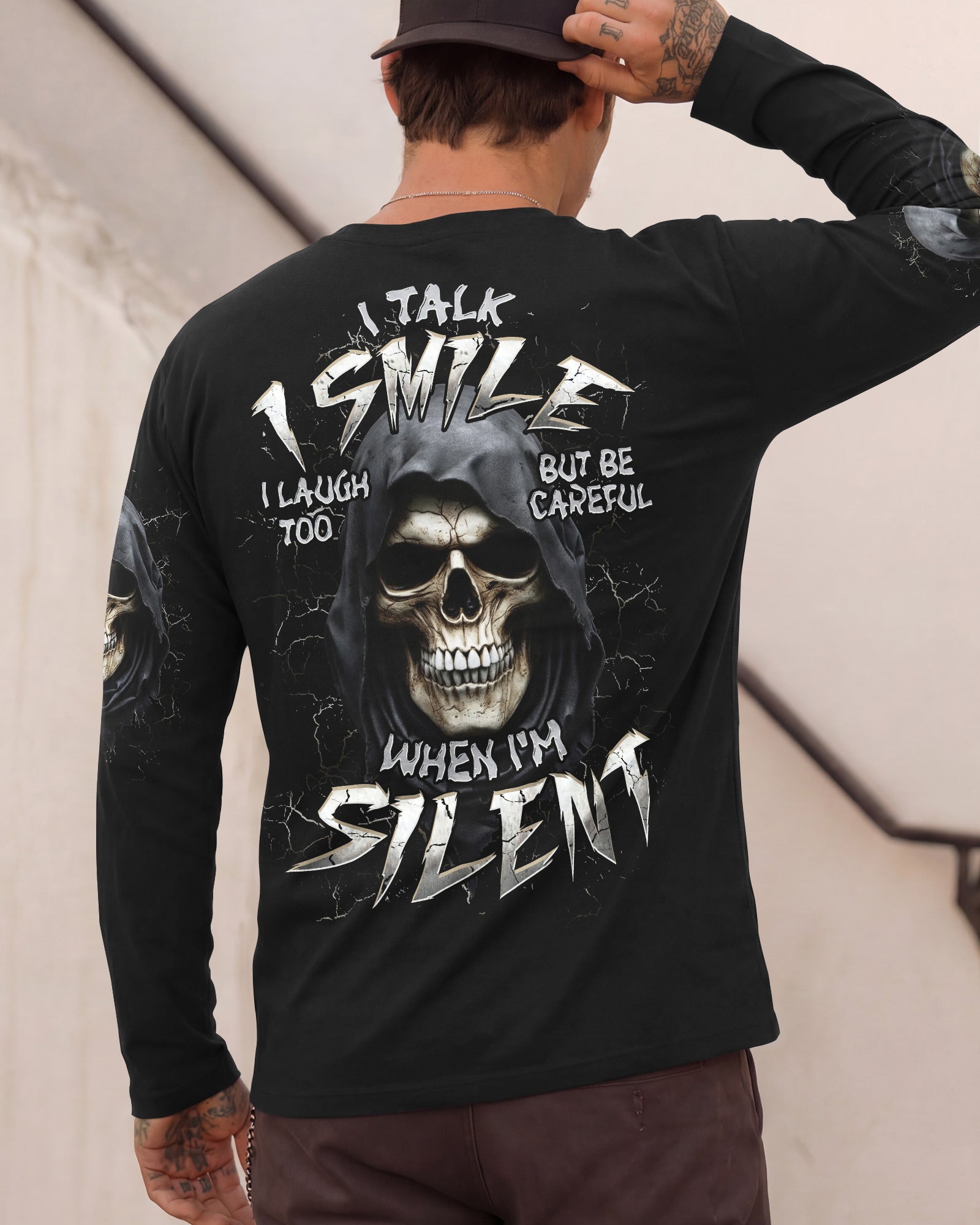 BE CAREFUL WHEN I'M SILENT ALL OVER PRINT - TYPQ2003262