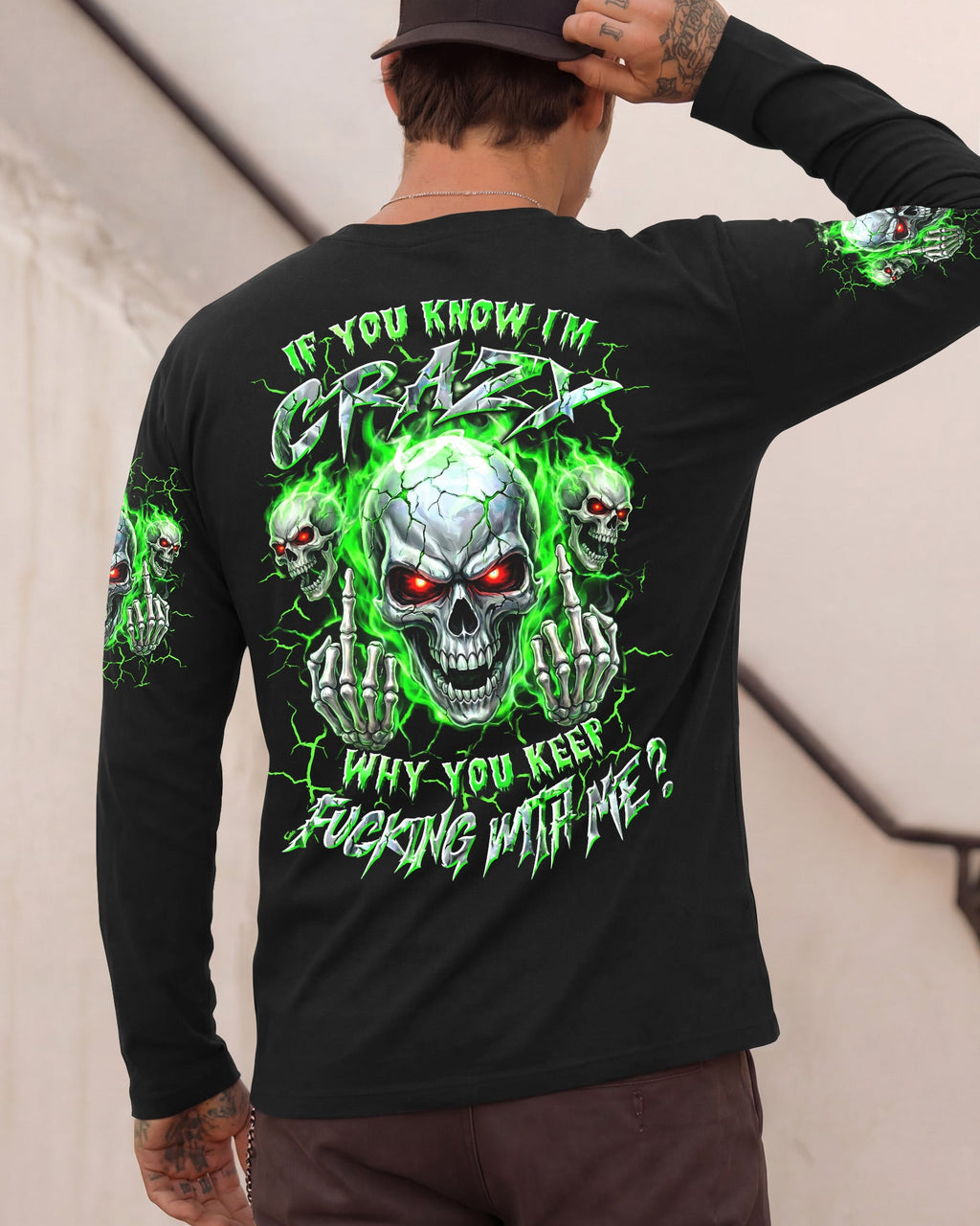 IF YOU KNOW I'M CRAZY ALL OVER PRINT - TYLN1205262