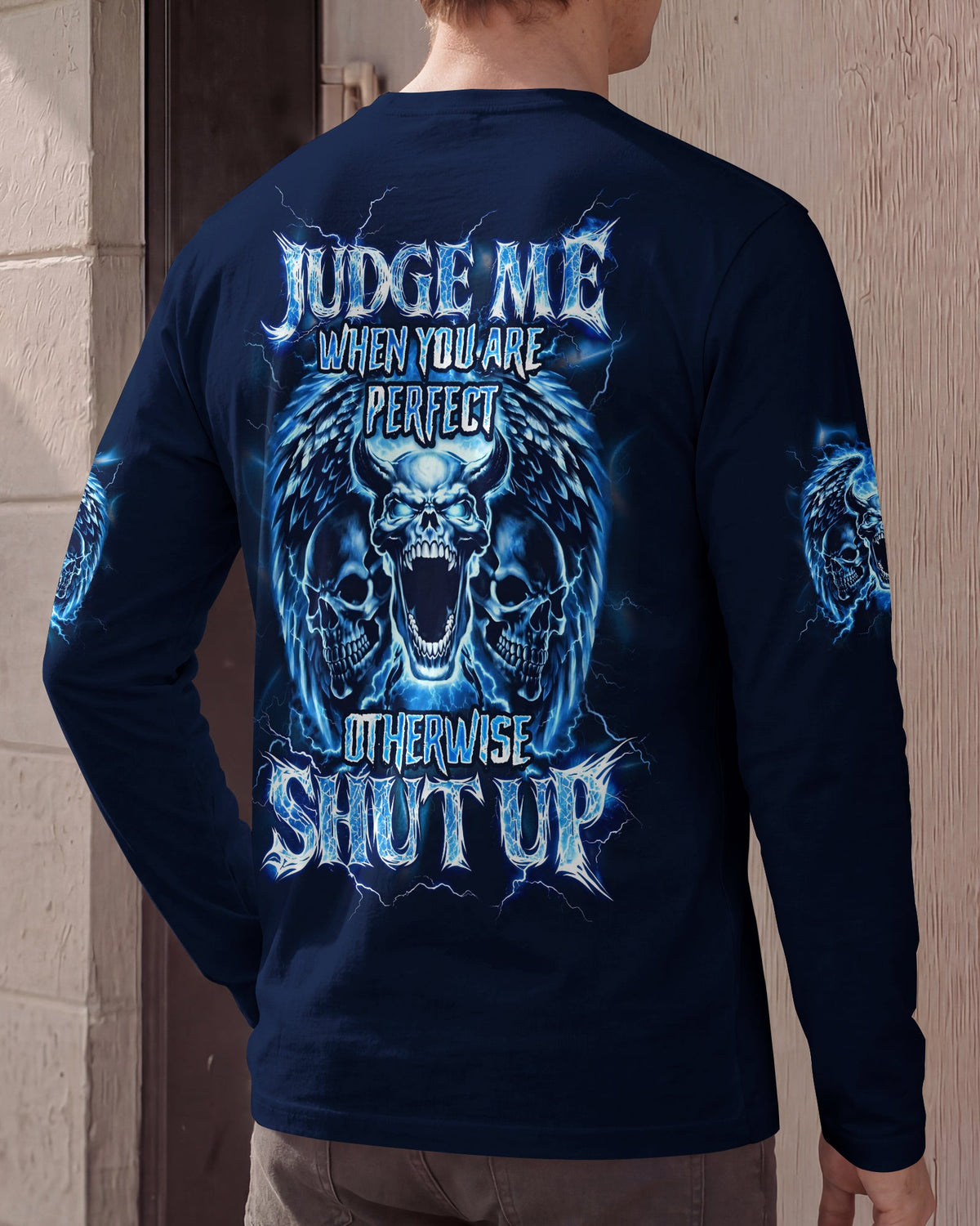 JUDGE ME WHEN YOU ARE PERFECT ALL OVER PRINT - TYQY2205263