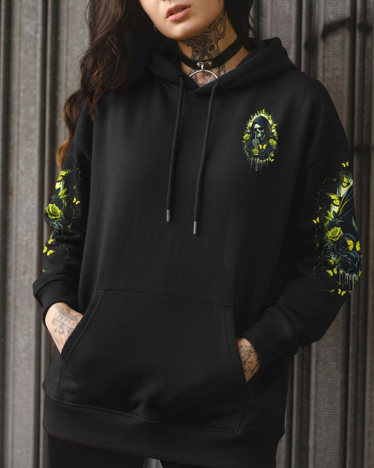 DON'T TRY TO FIGURE ME OUT REAPER SKULL ALL OVER PRINT - TLNO1601262