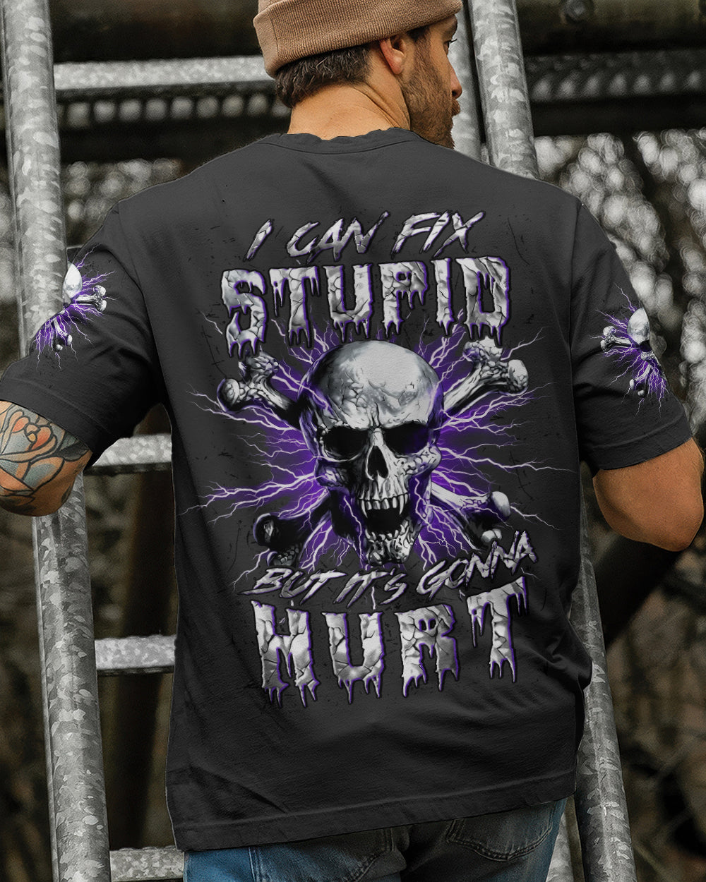 I CAN FIX STUPID BUT IT'S GONNA HURT ALL OVER PRINT - TYLN1103261
