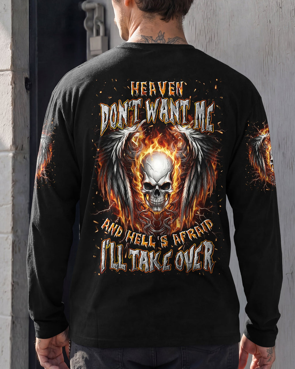 HEAVEN DON'T WANT ME ALL OVER PRINT - TYLN1803261