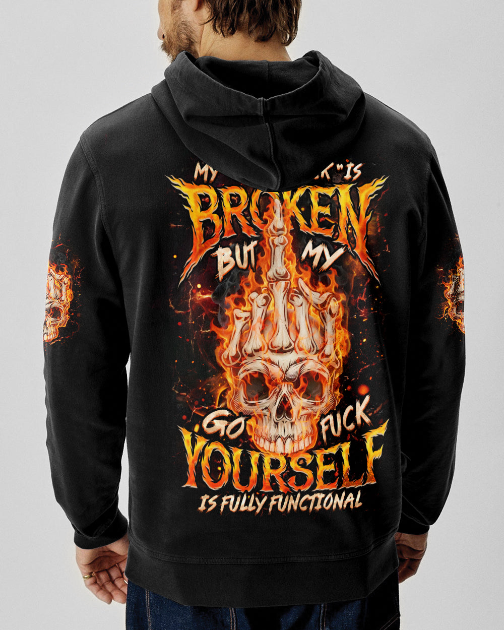 MY GIVE A F IS BROKEN ALL OVER PRINT - TYQY1002262