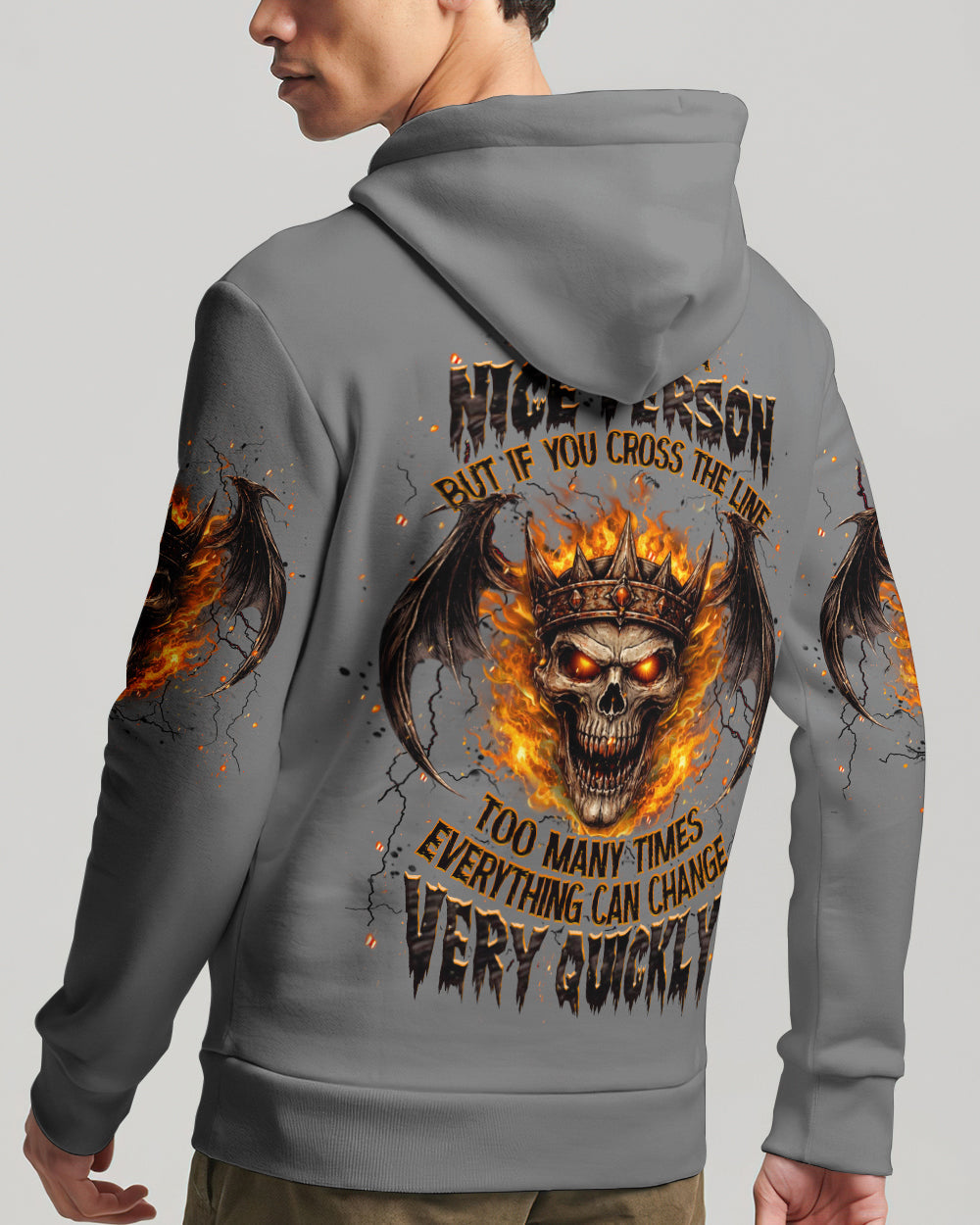 YES I'M A NICE PERSON SKULL WINGS ALL OVER PRINT - TLHN2703262