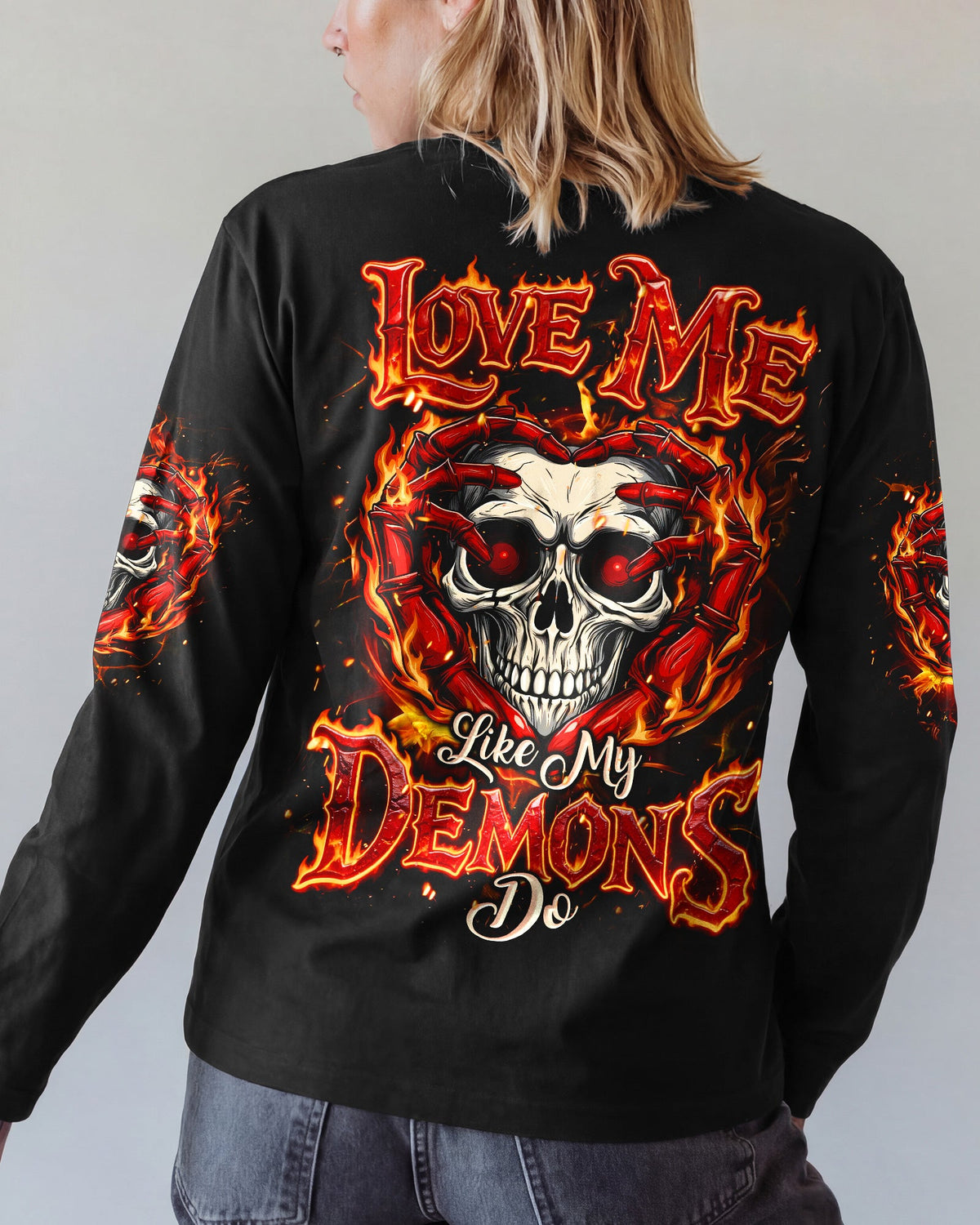 LOVE ME LIKE MY DEMONS DO ALL OVER PRINT - TYQY2104262