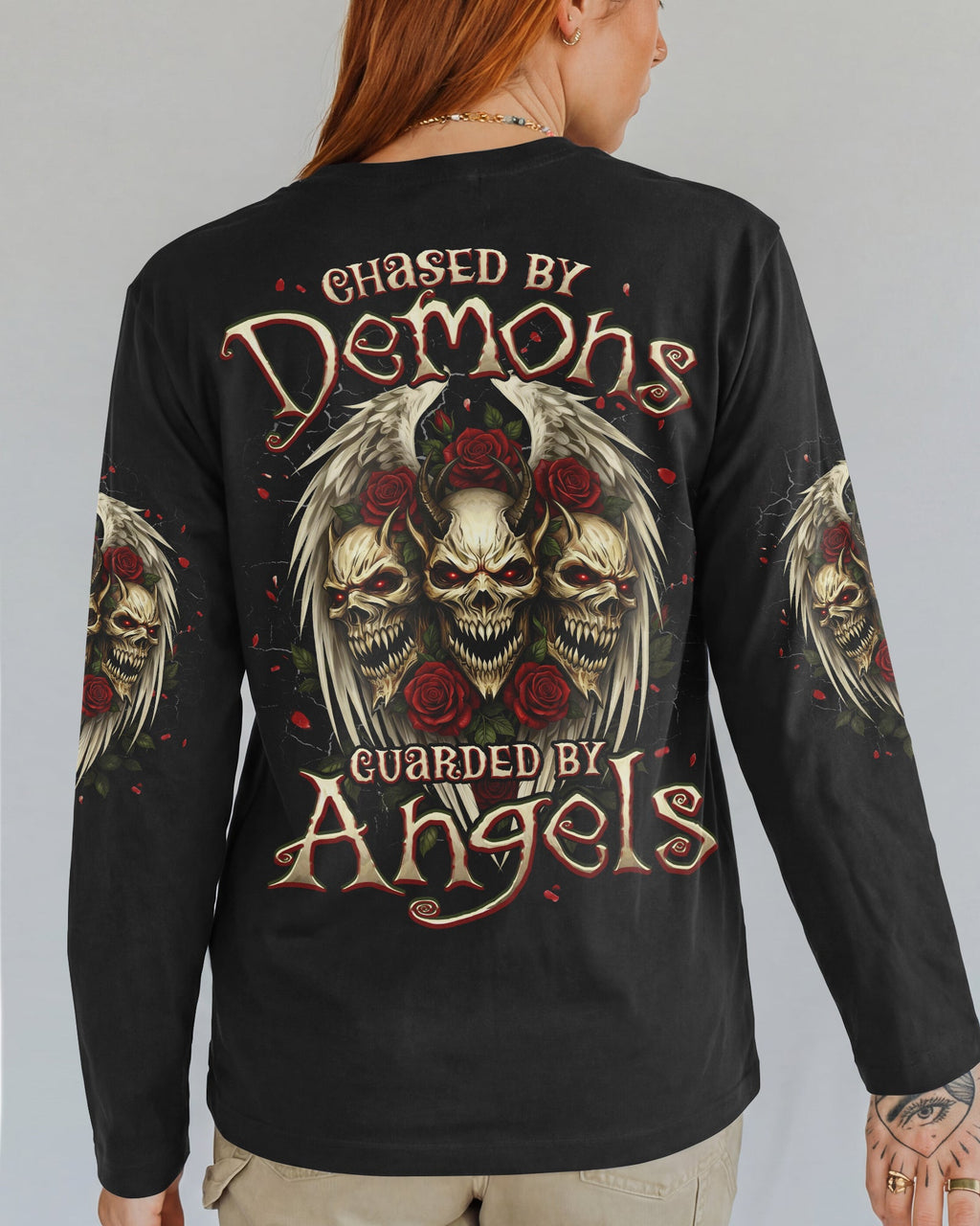CHASED BY DEMONS GUARDED BY ANGELS ALL OVER PRINT - TYPQ1002263