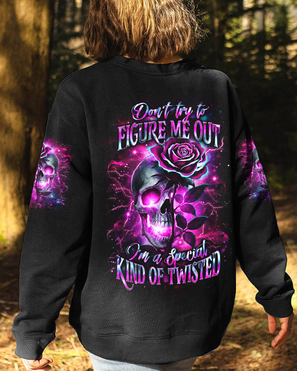 DON'T TRY TO FIGURE ME OUT ALL OVER PRINT - YHLT2601261
