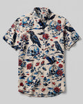 RAVENS AND ROSE BUTTON-DOWN COLLAR SHIRT  - TLTW3006266