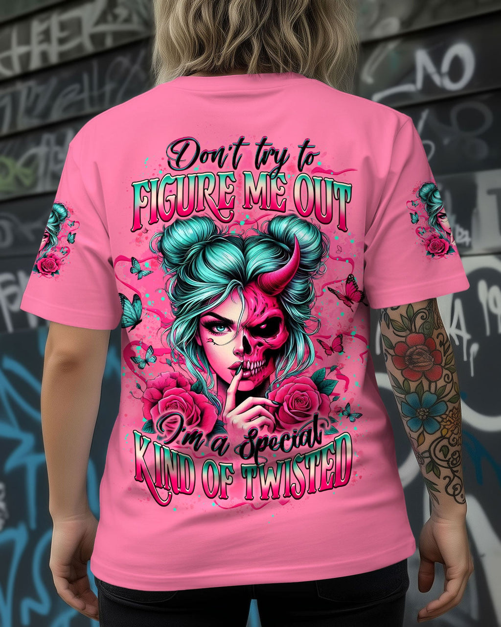 DON'T TRY TO FIGURE ME OUT ALL OVER PRINT - YHLT1601261