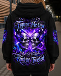 DON'T TRY TO FIGURE ME OUT SKULL ALL OVER PRINT - YHLT2302261