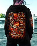 DON'T TRY TO FIGURE ME OUT SKULL ALL OVER PRINT - YHLT1201261