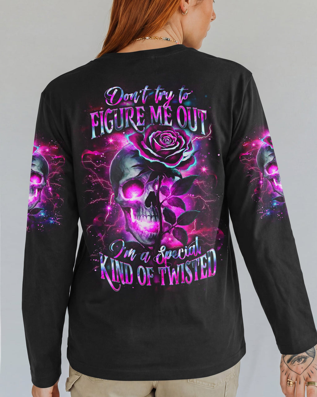 DON'T TRY TO FIGURE ME OUT ALL OVER PRINT - YHLT2601261