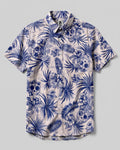 TROPICAL SUGAR SKULL BUTTON-DOWN COLLAR SHIRT  - TLNO3006261