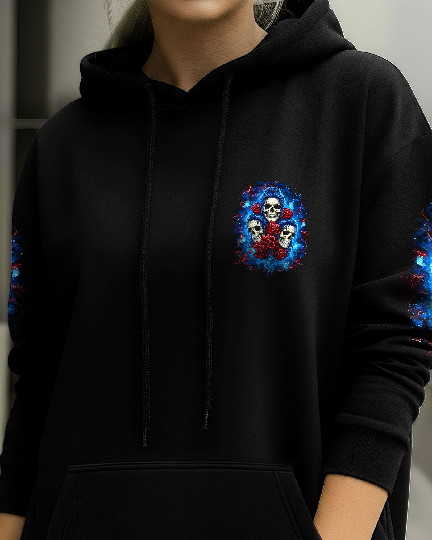 THE GOOD GIRL IN ME SKULL ALL OVER PRINT - YHLT2701261