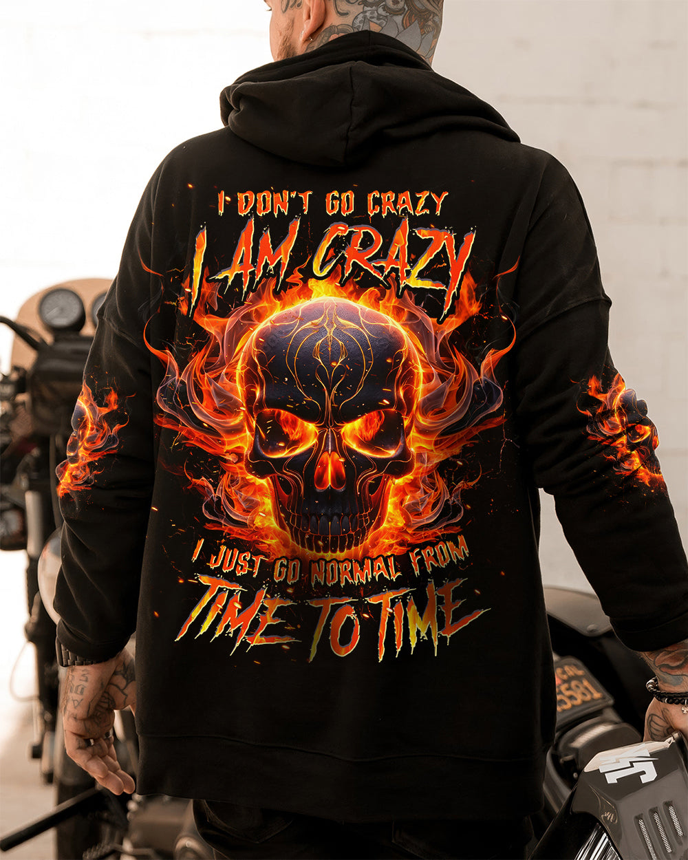 I AM CRAZY ALL OVER PRINT - TYPQ2005262